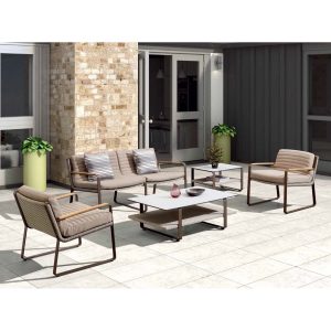 Metalna pletena garnitura Clark