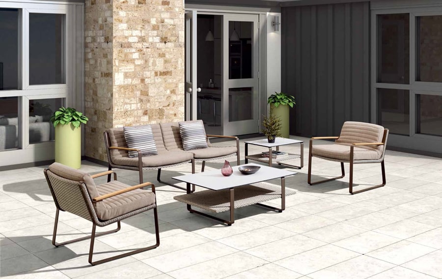 Metalna pletena garnitura Clark