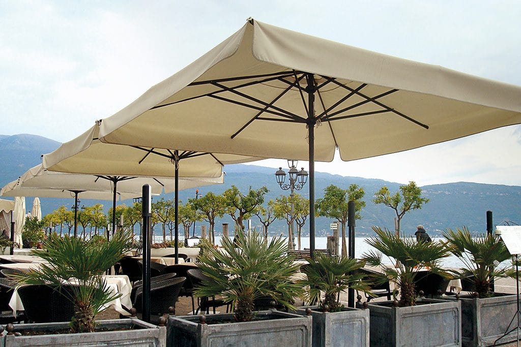 Alu vrtni suncobrani Petrarca