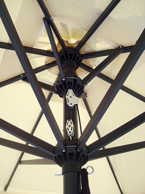 Alu vrtni suncobrani Petrarca