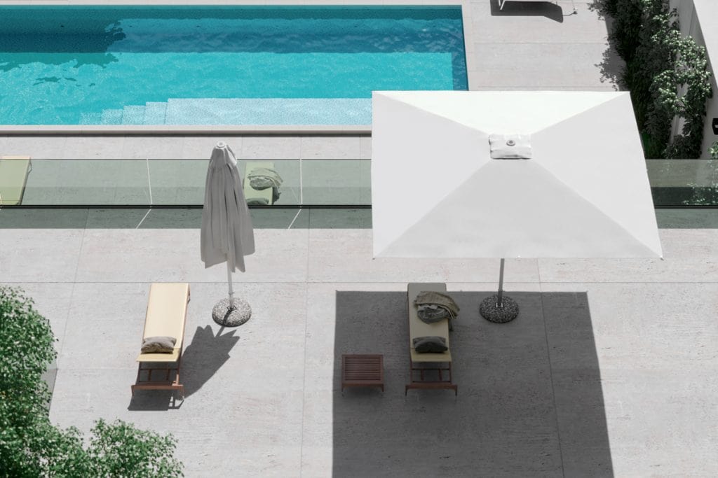 Alu vrtni suncobrani Petrarca