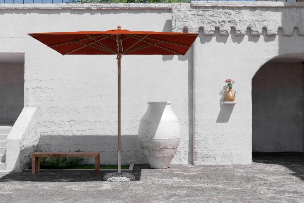 Drveni vrtni suncobrani Petrarca