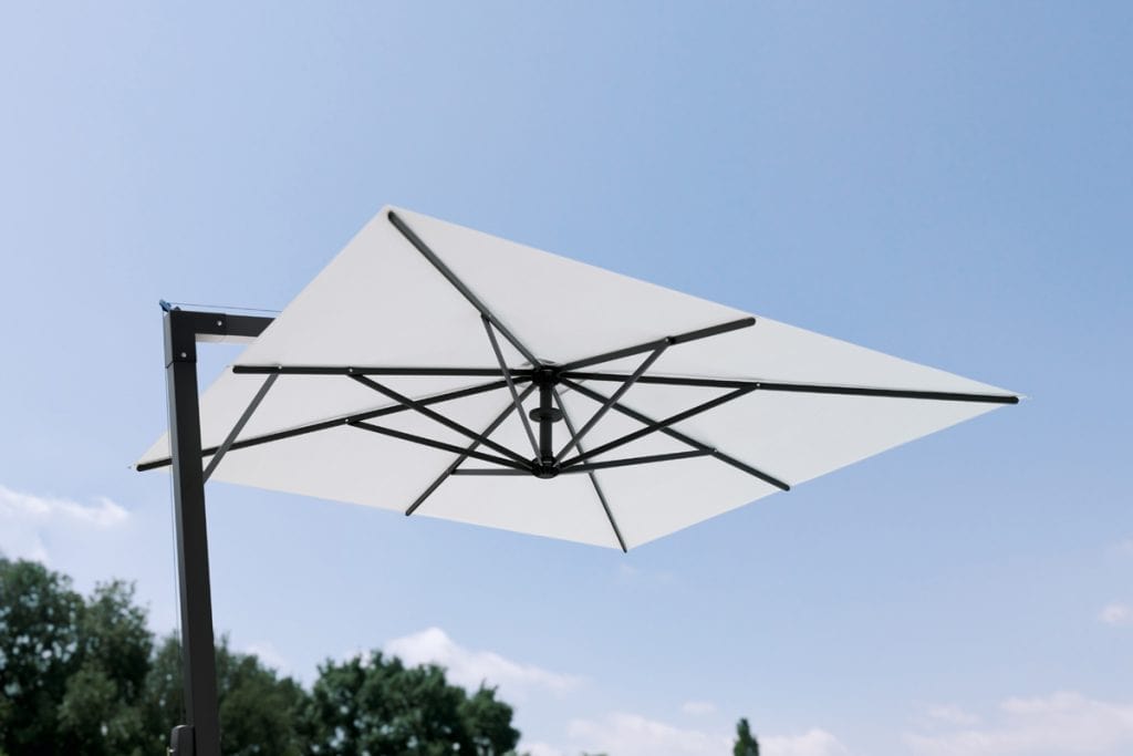 Vrtni suncobrani Saturno – ALU konstrukcija