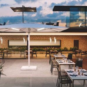 Veliki suncobran Leonardo – alu konstrukcija