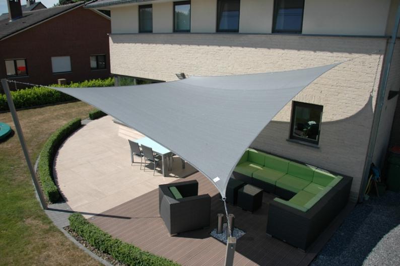 Sjenčano Jedro Coolfit 360x360x360cm Antracit