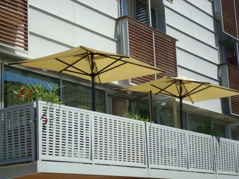 Suncobrani Dolomiti – alu konstrukcija