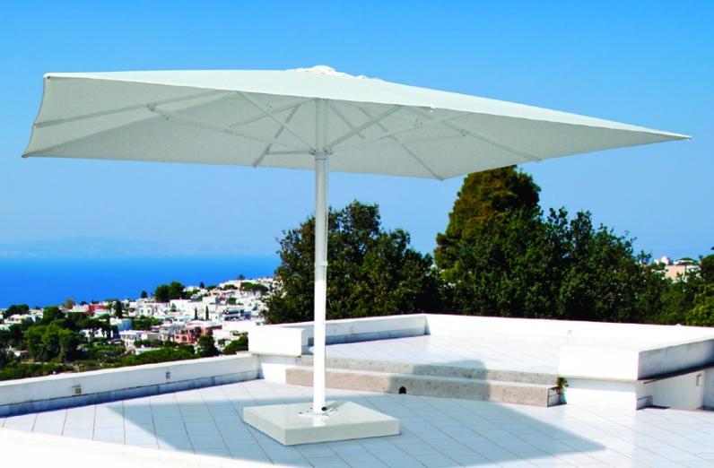 Veliki suncobran Leonardo – alu konstrukcija