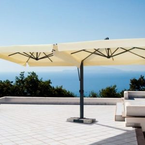 Suncobrani Fellini – alu konstrukcija