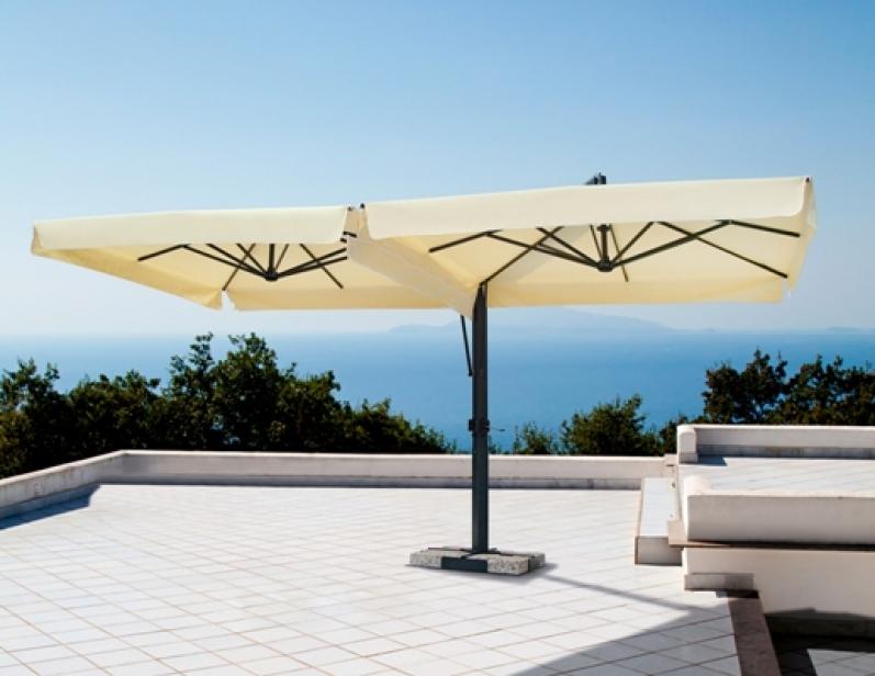 Suncobrani Fellini – alu konstrukcija