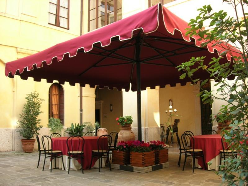 Veliki suncobran Leonardo – alu konstrukcija