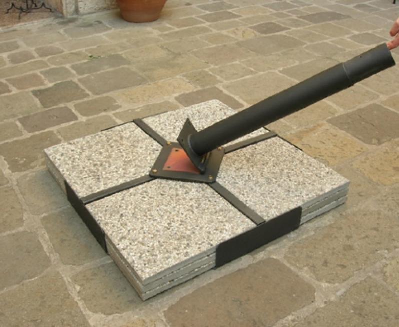 Veliki suncobran Leonardo – alu konstrukcija