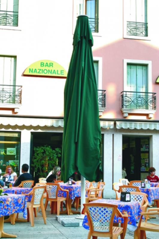 Veliki suncobran Leonardo – alu konstrukcija