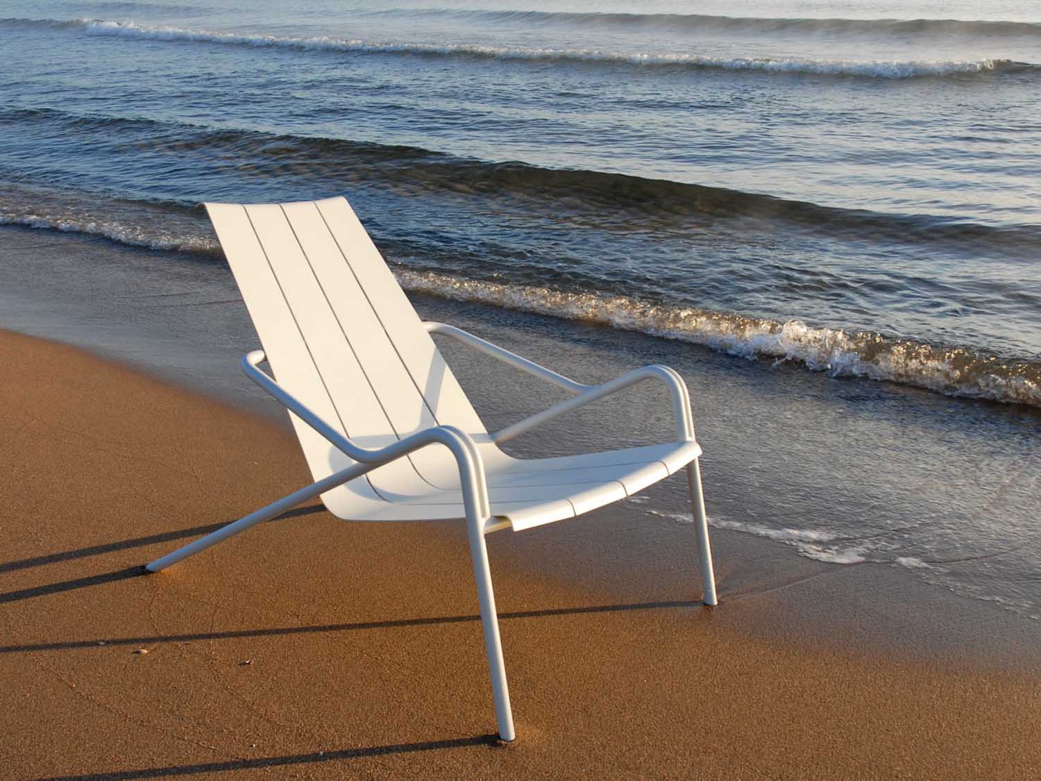 Lounge stolica Fleole Pearl Grey