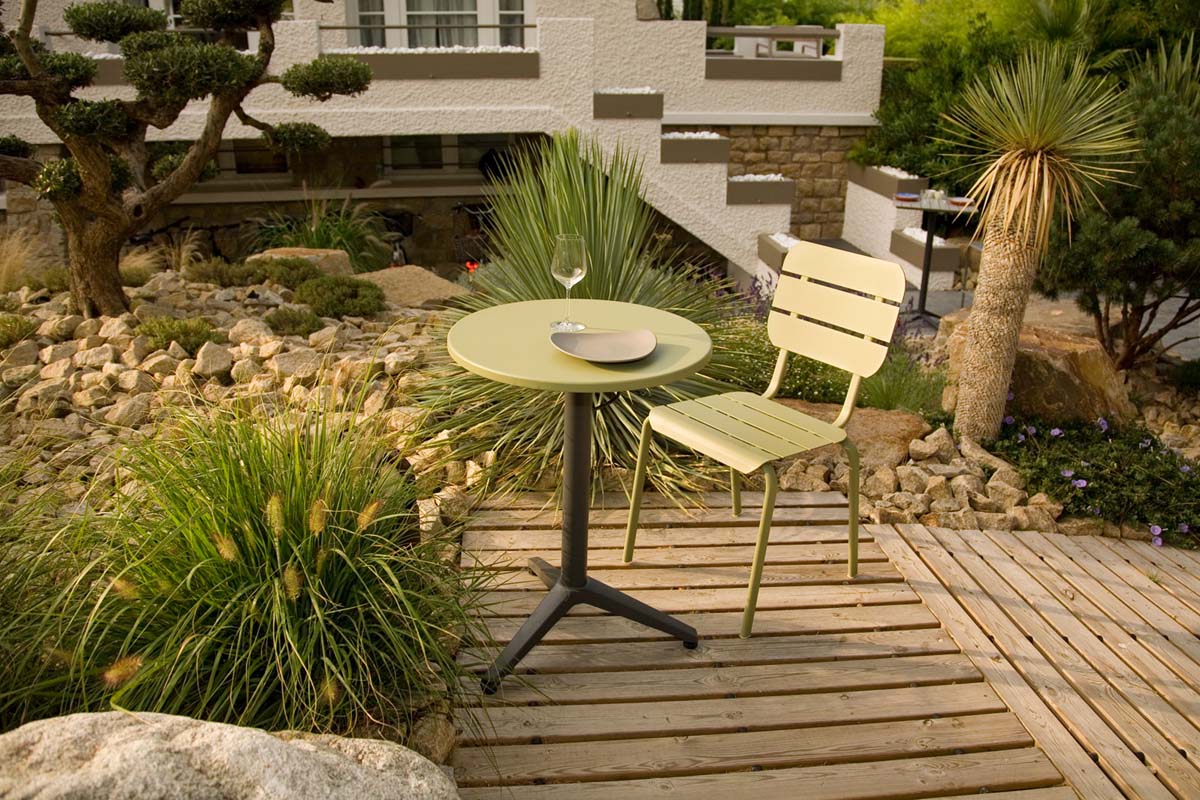 Stolica Alicante Chair Reed Green