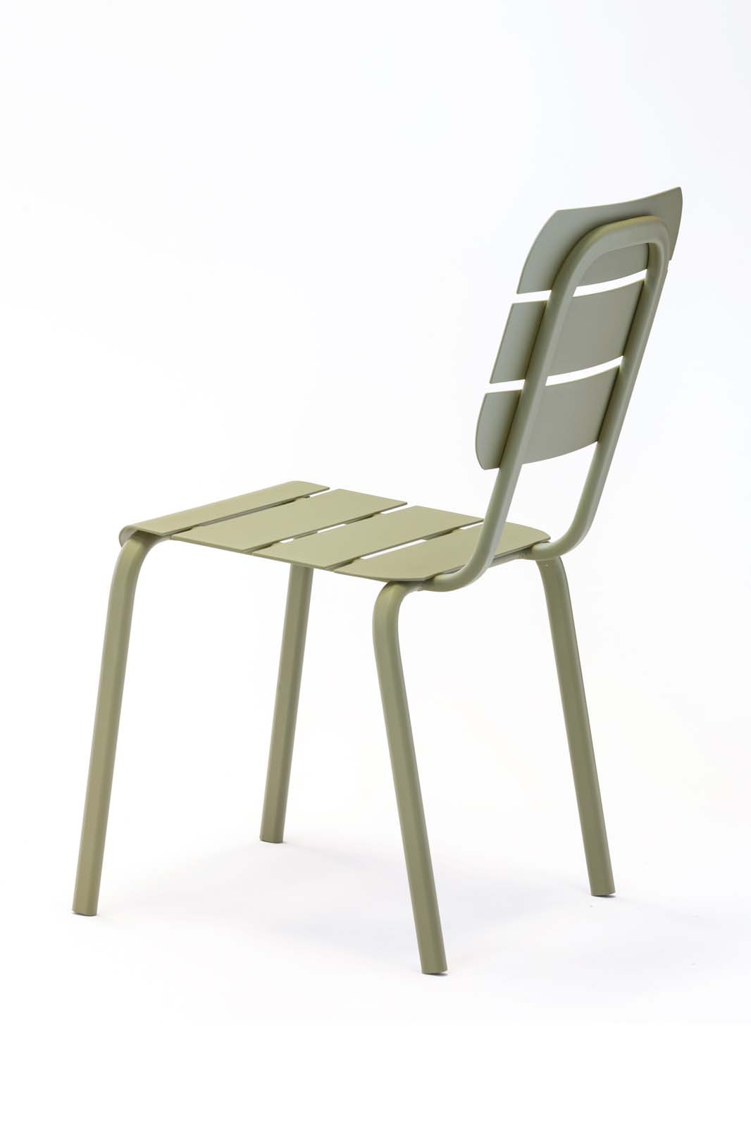 Stolica Alicante Chair Reed Green