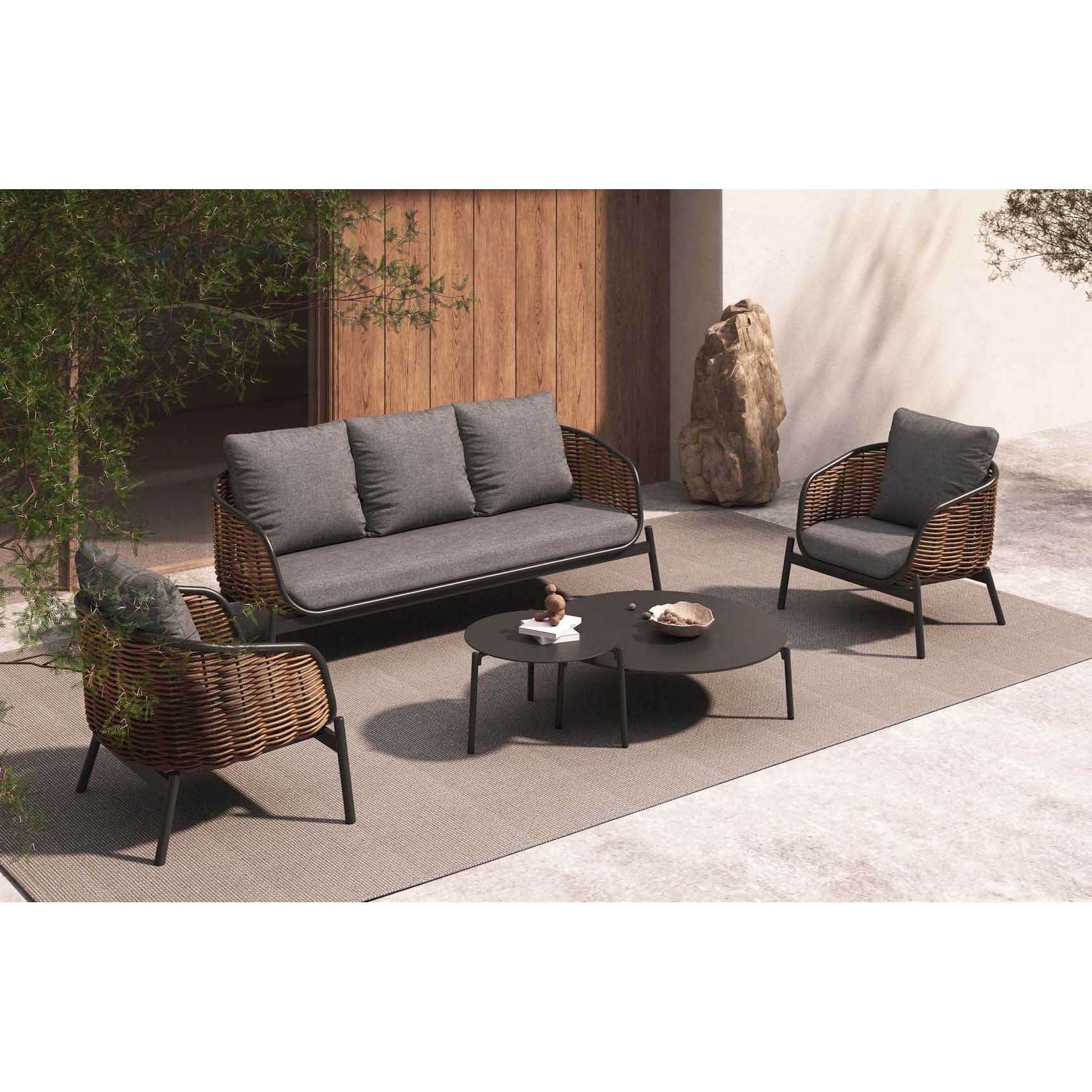 Garnitura Bari - trosjed