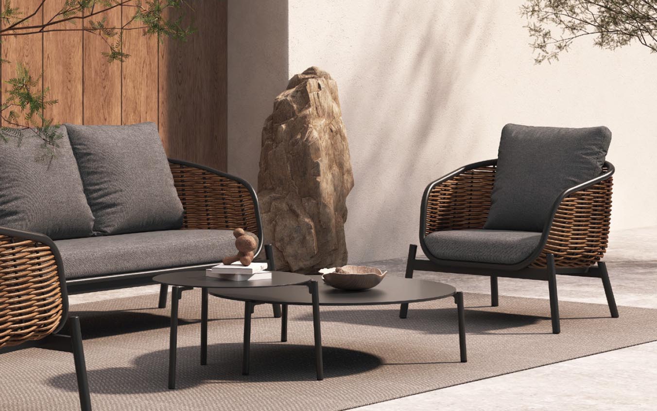 Garnitura Bari - trosjed