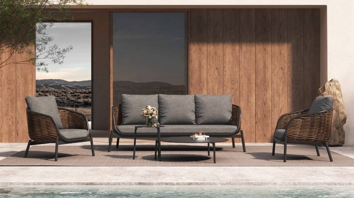 Garnitura Bari - trosjed