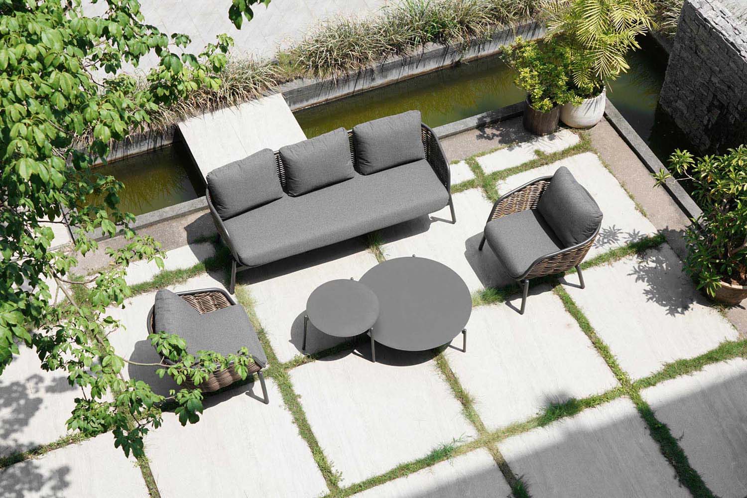 Garnitura Bari - trosjed