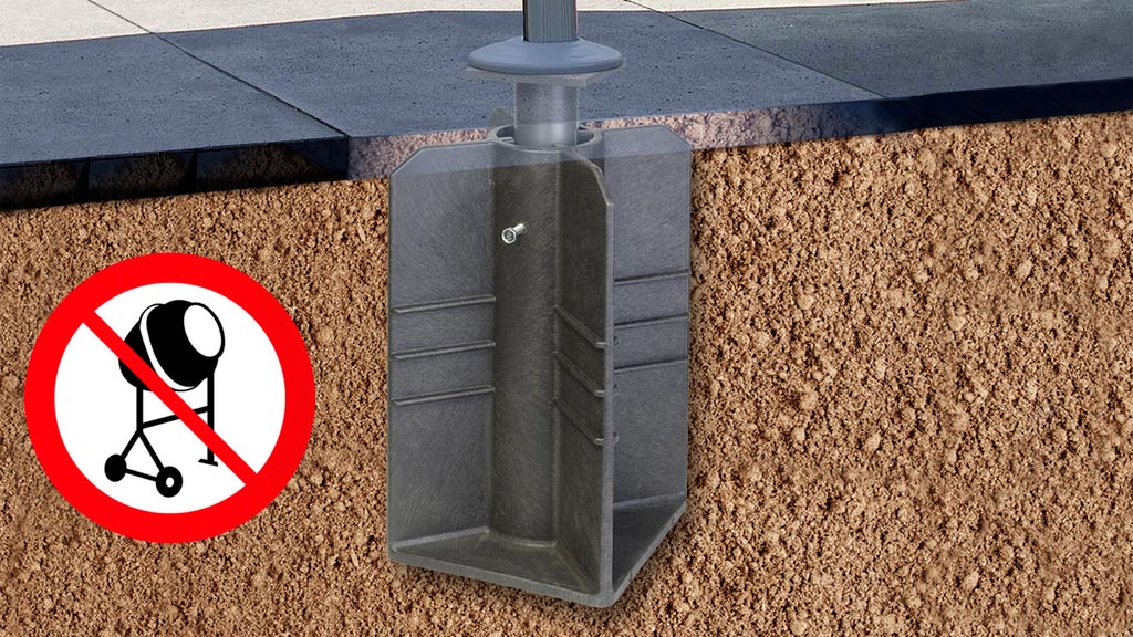 Podnožje za ukop - In-ground base