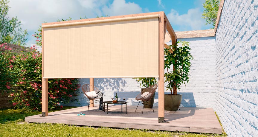 Rolo sjenilo 248x240cm Ecru