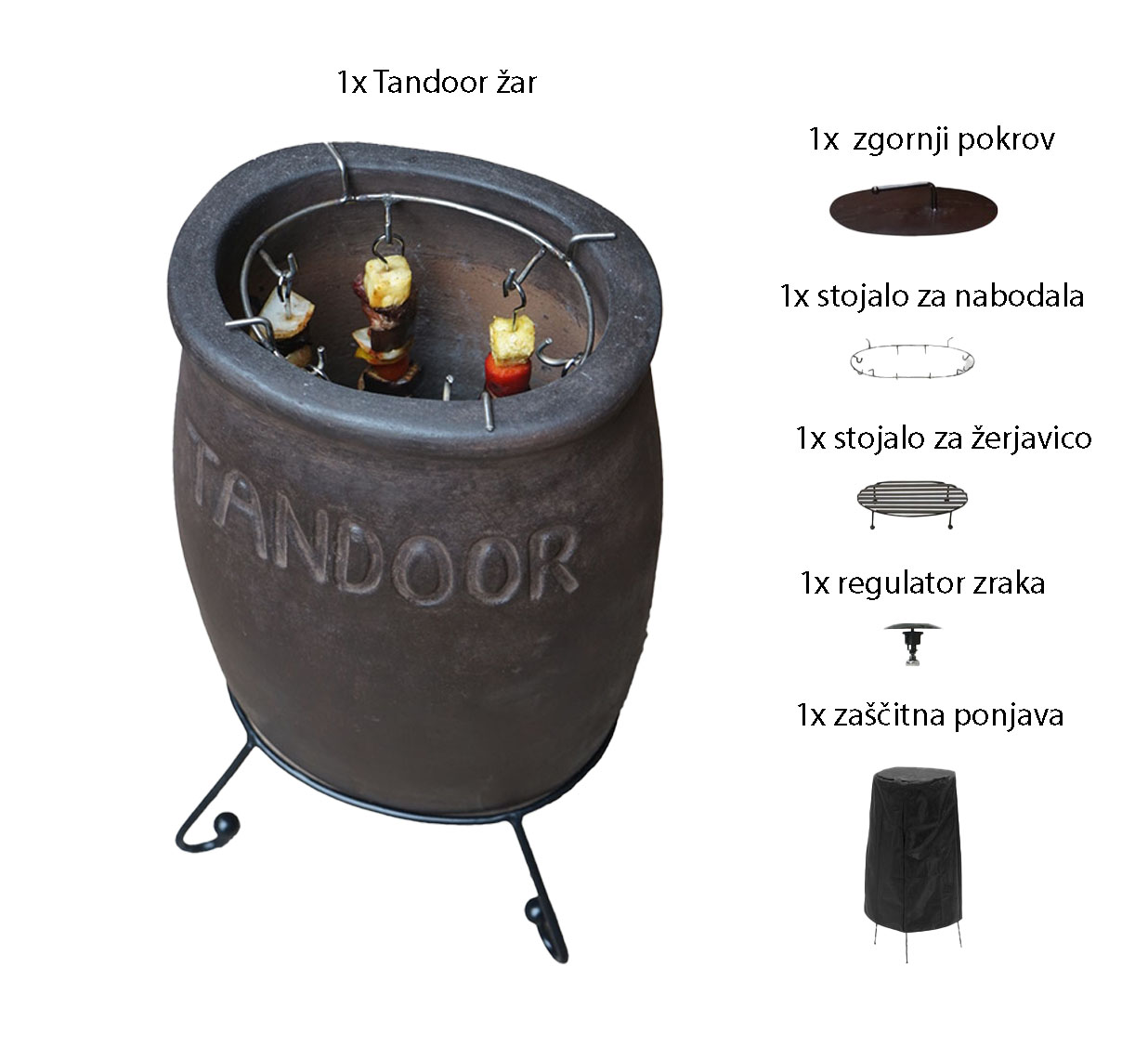 Vrtni roštilj Tandoor BR