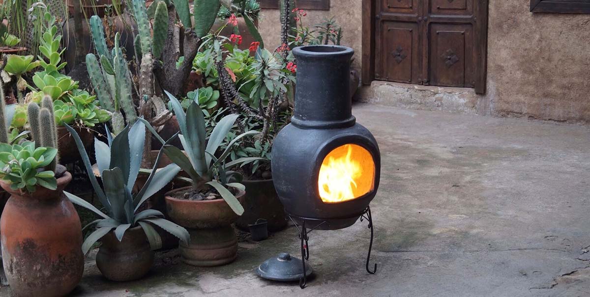 Vrtni kamin tipa Chimenea GRS