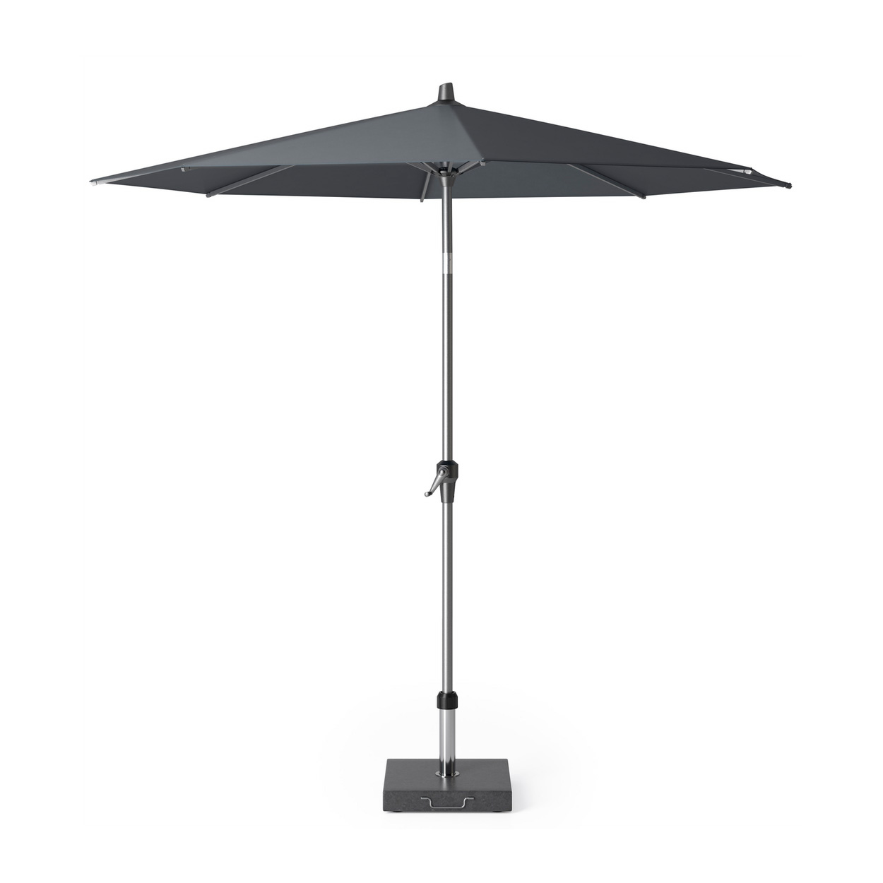 Set suncobrana Riva R-250cm Antracit + postolje + navlaka