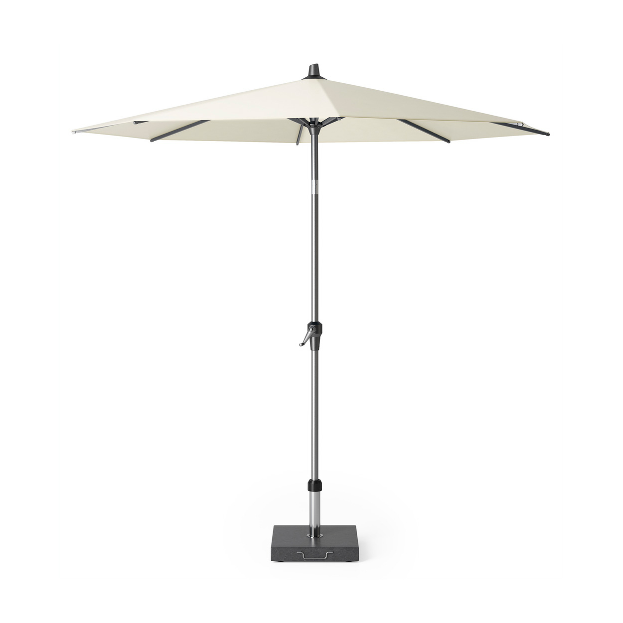 Set suncobrana Riva R-250cm bež + postolje + navlaka