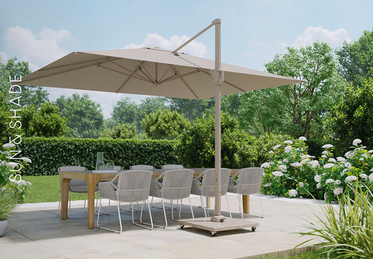 Suncobran Challenger Sandstone T1 300x400cm Champagne