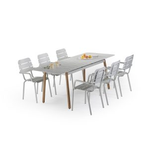 aluminijski set za blagovanje