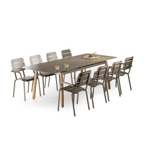 aluminijski vrtni set