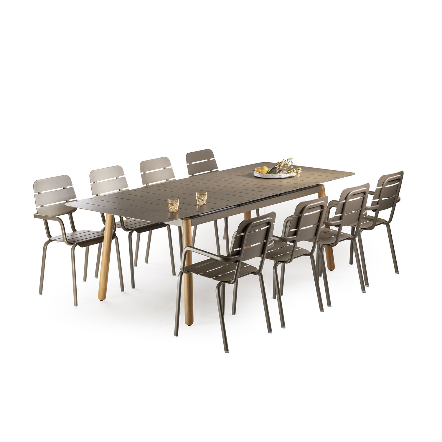 Razvlačni stol Alicante 180/230 Moka