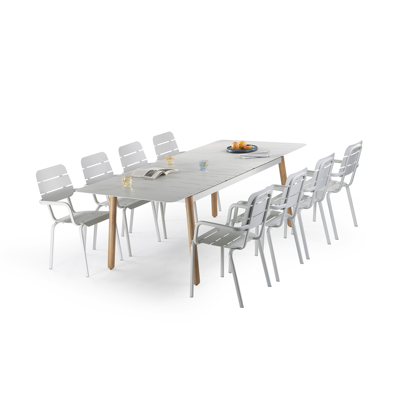 Stolica Alicante Armchair Pearl Grey