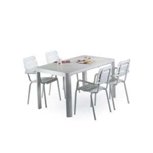 aluminijski vrtni set