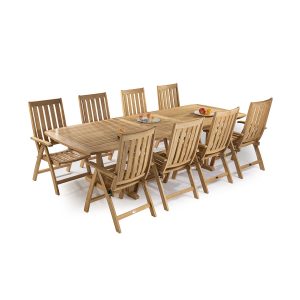 vrtna garnitura od tikovine