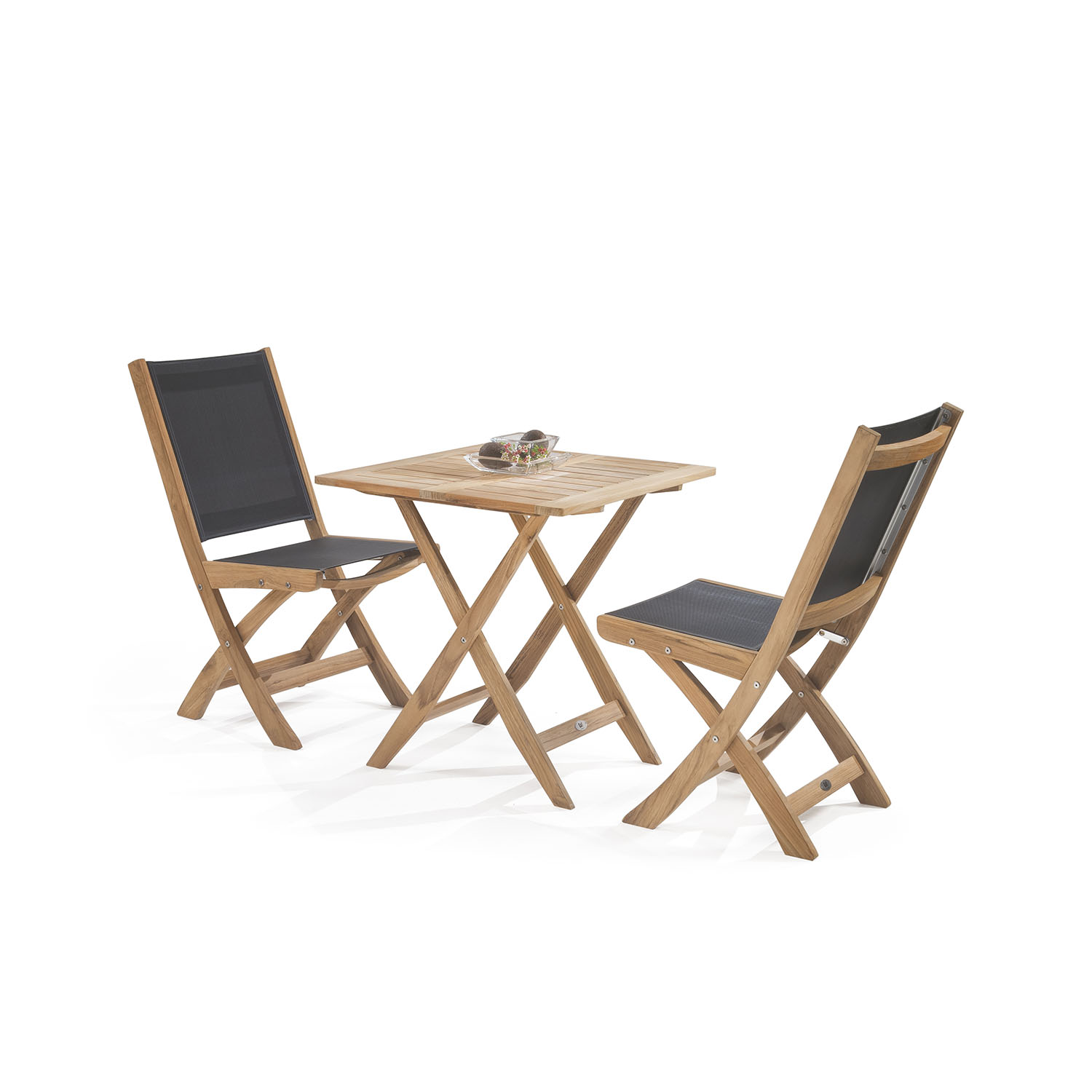 Sklopivi set Venecija 70 Crna