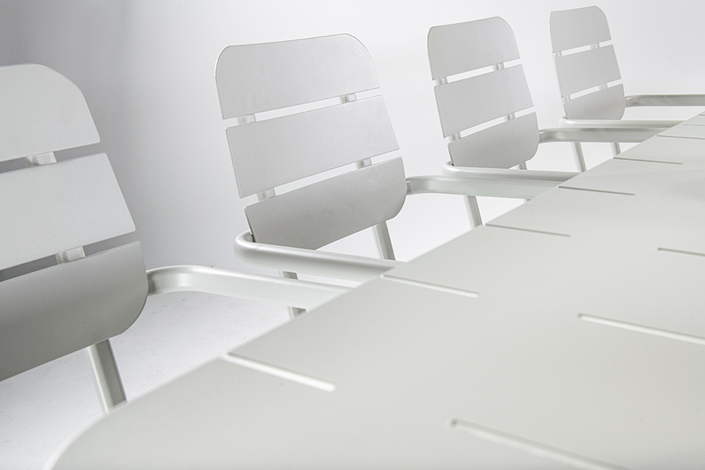 Stolica Alicante Armchair Pearl Grey