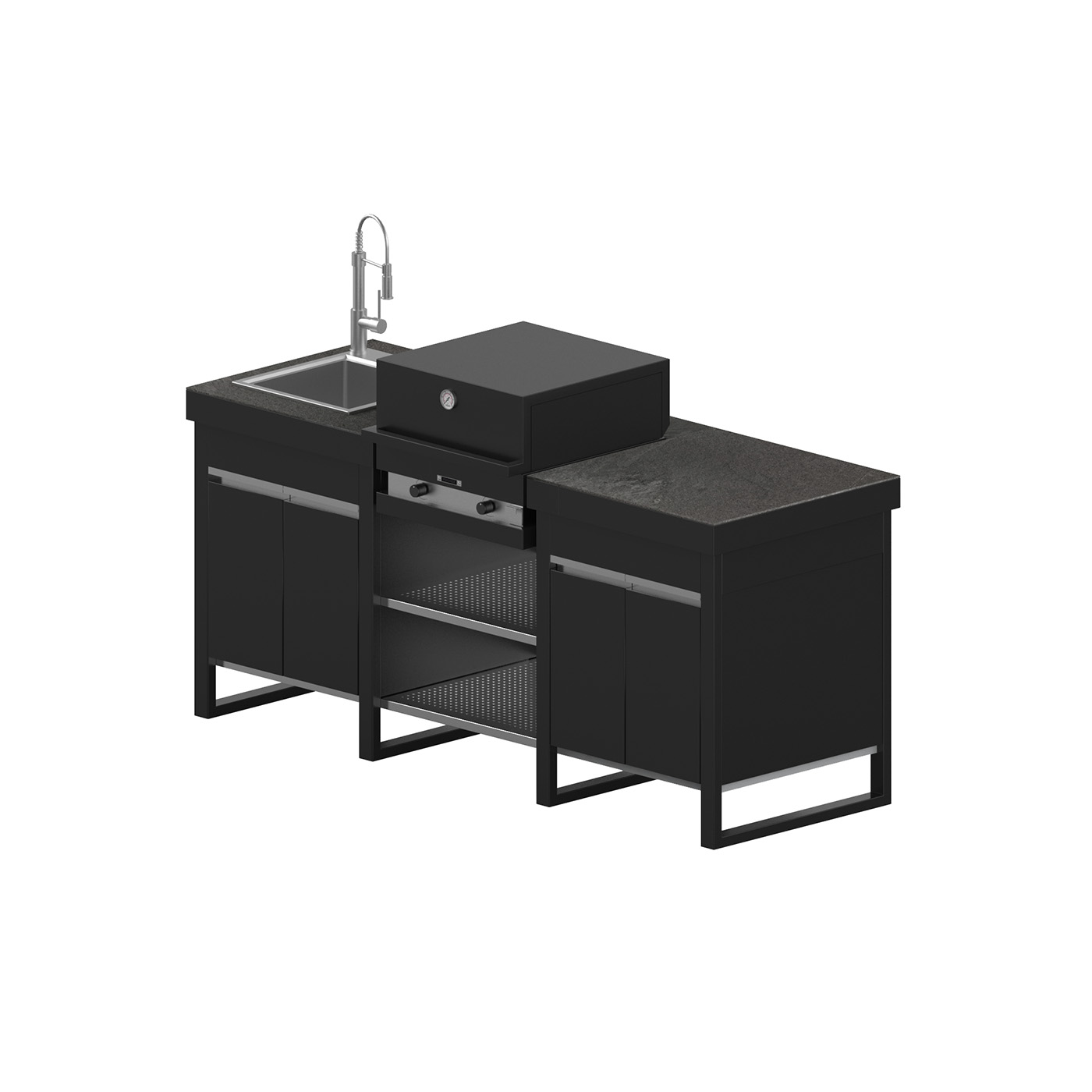 Ljetna kuhinja Lares Obsidian 1980