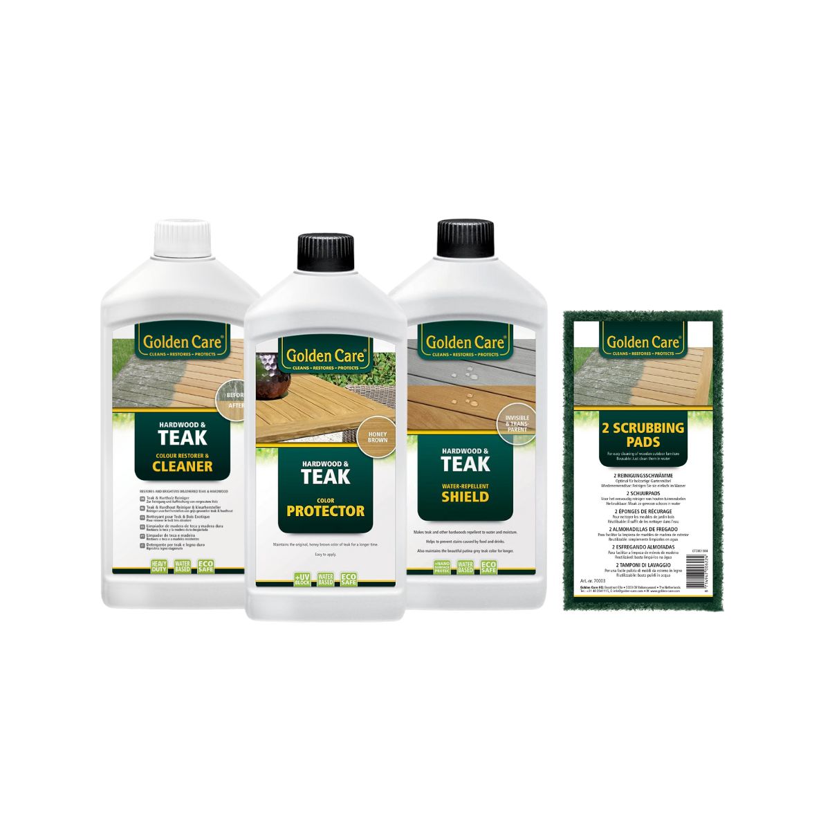 Set za njegu vrtnog namještaja Golden Care