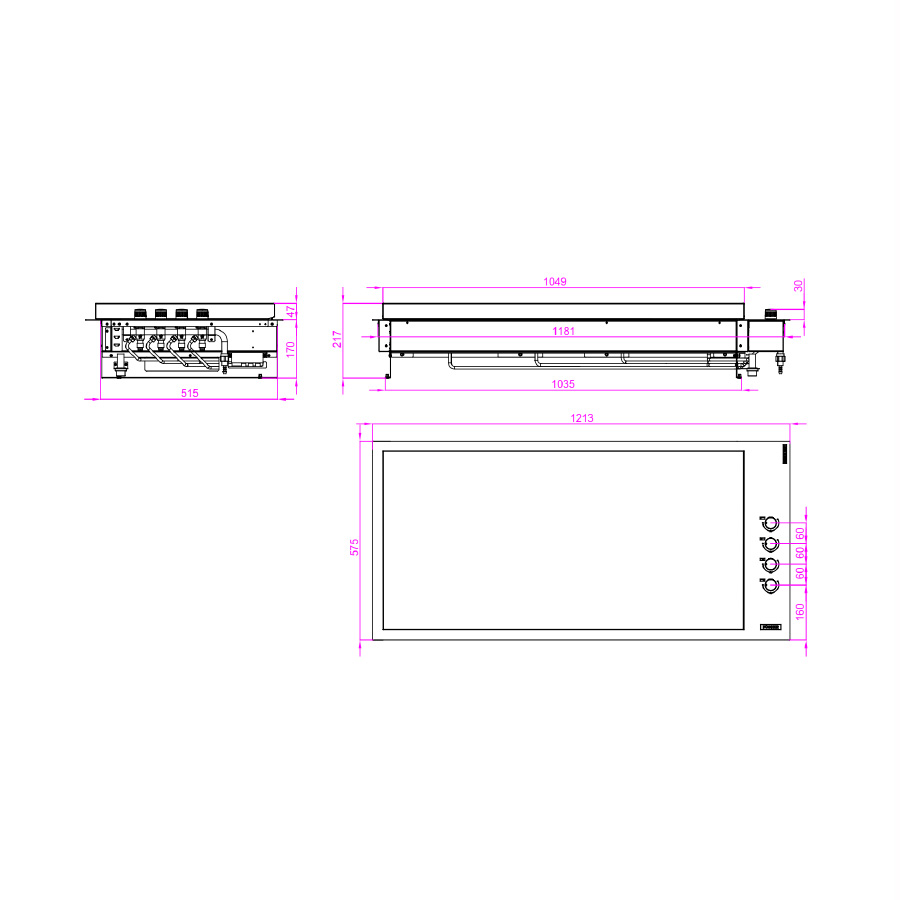 Ugradbeni roštilj FGB 1000