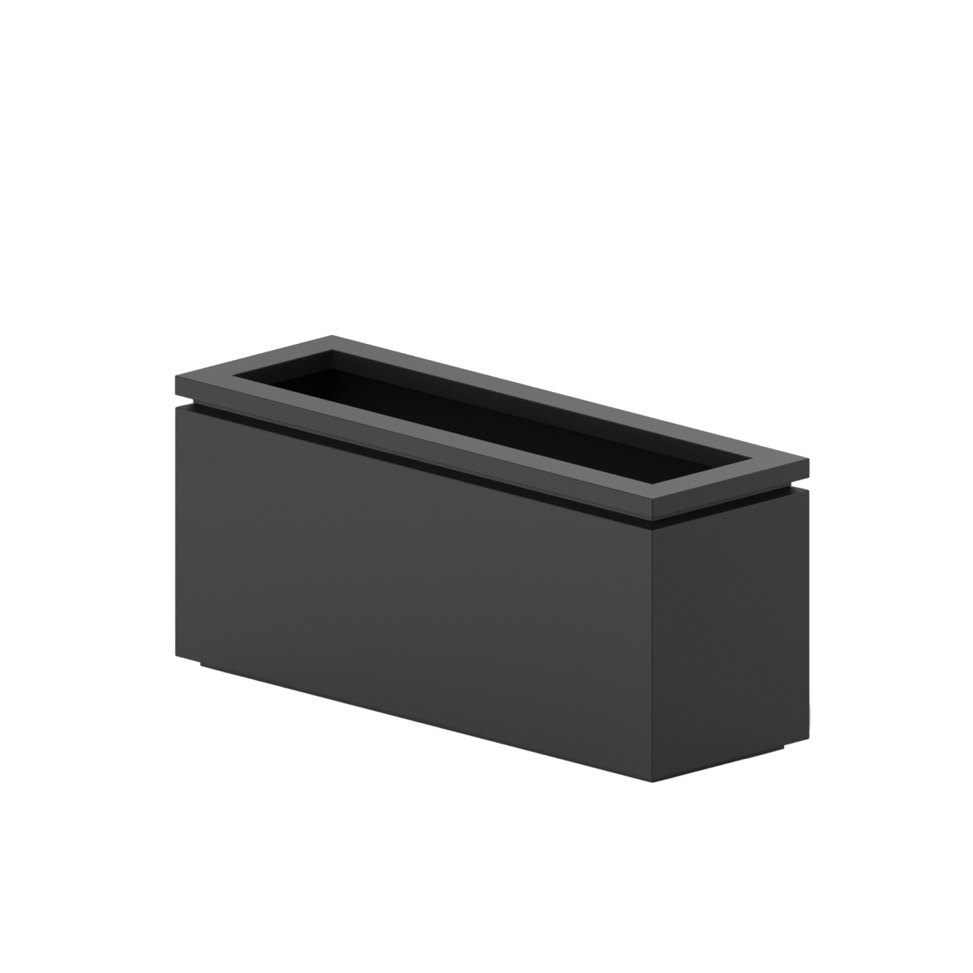 Žardinjera za cvijeće Tera 100x33x45 Obsidian