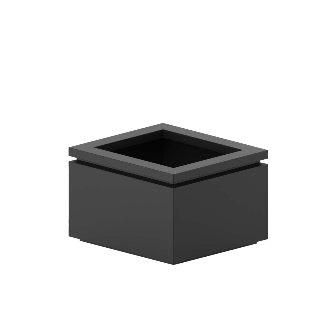 Žardinjera za cvijeće Tera 50x45x33 Obsidian