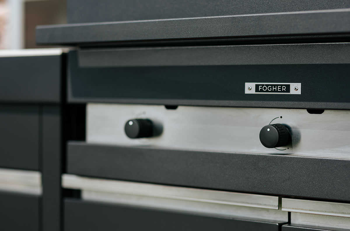 Plinski roštilj na kotačima FGA 750 FO