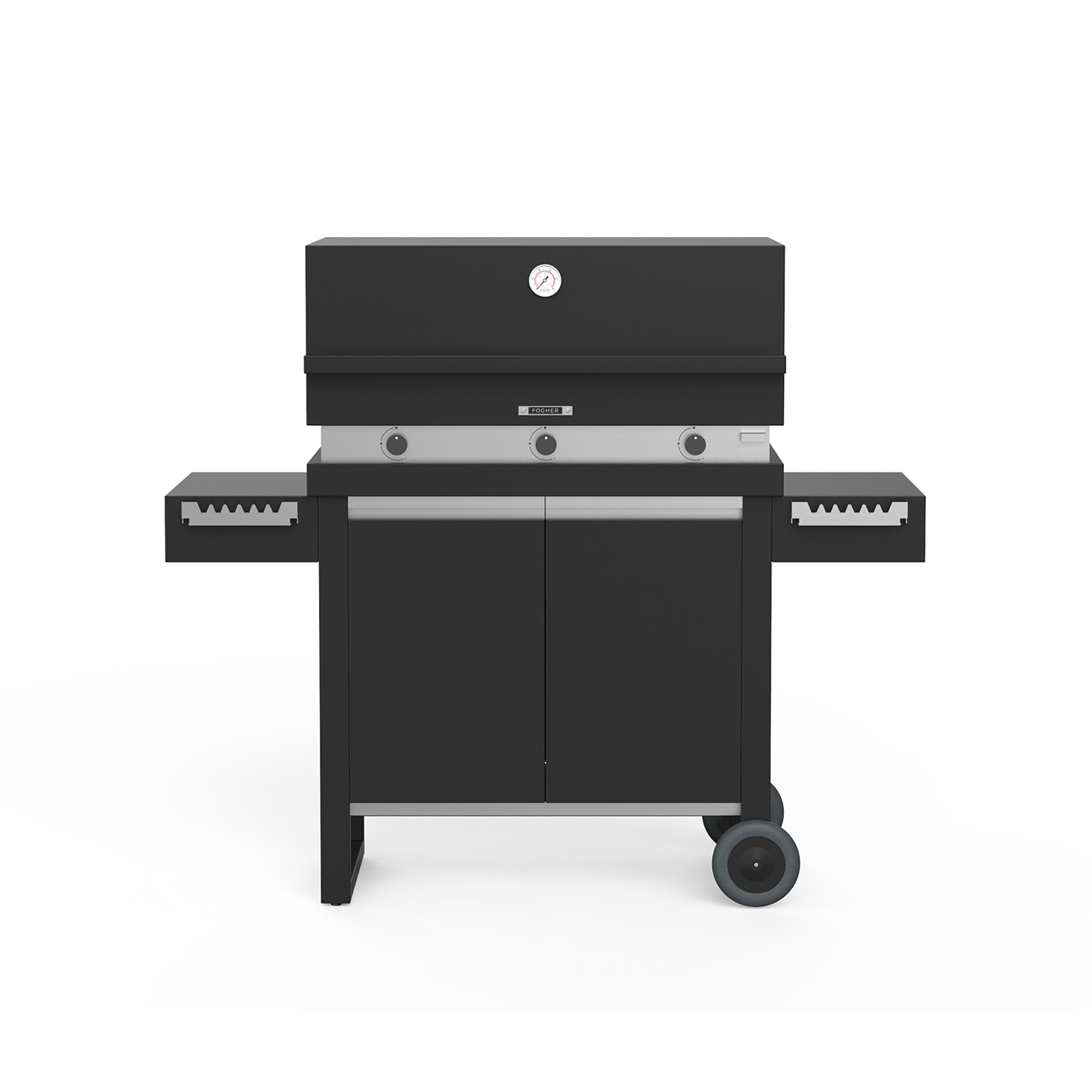 Plinski roštilj na kotačima FGA 750 FO