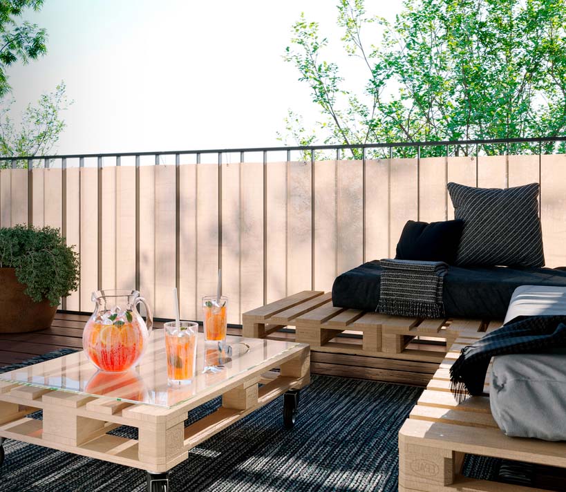 Balkonsko sjenilo Coolfit 500x80cm Antracit