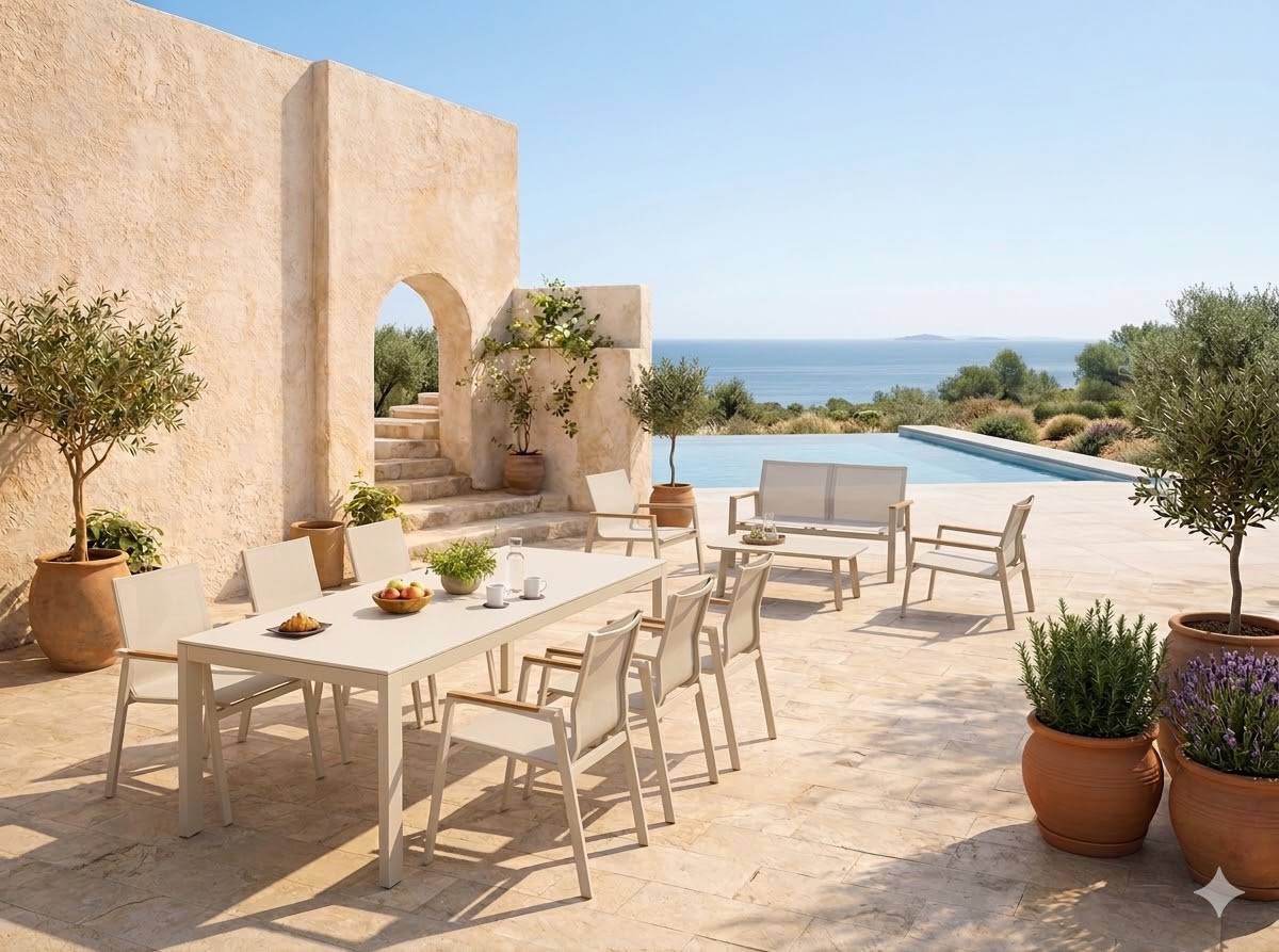 Garnitura Aspen Lounge Ivory