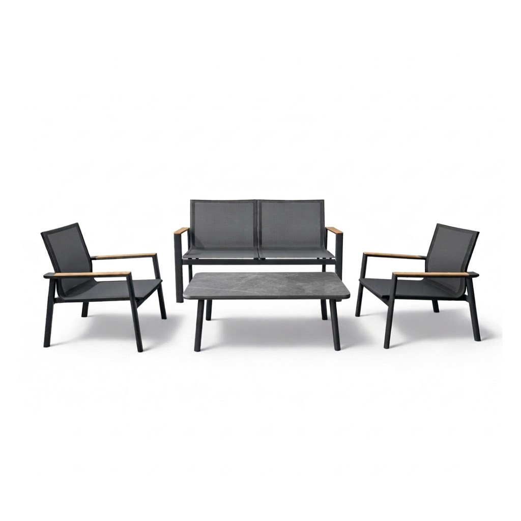 Garnitura Aspen Lounge Antracit