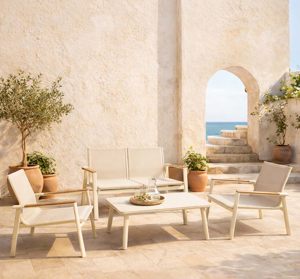 Garnitura Aspen Lounge Ivory