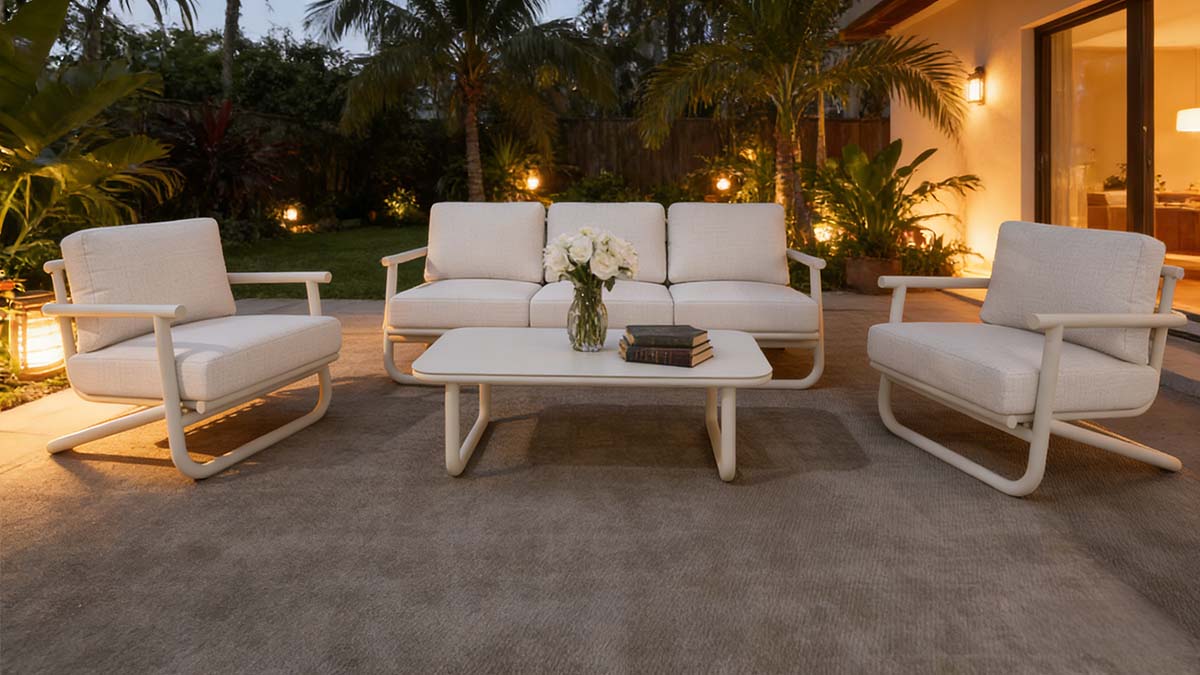 Garnitura Tober Ivory